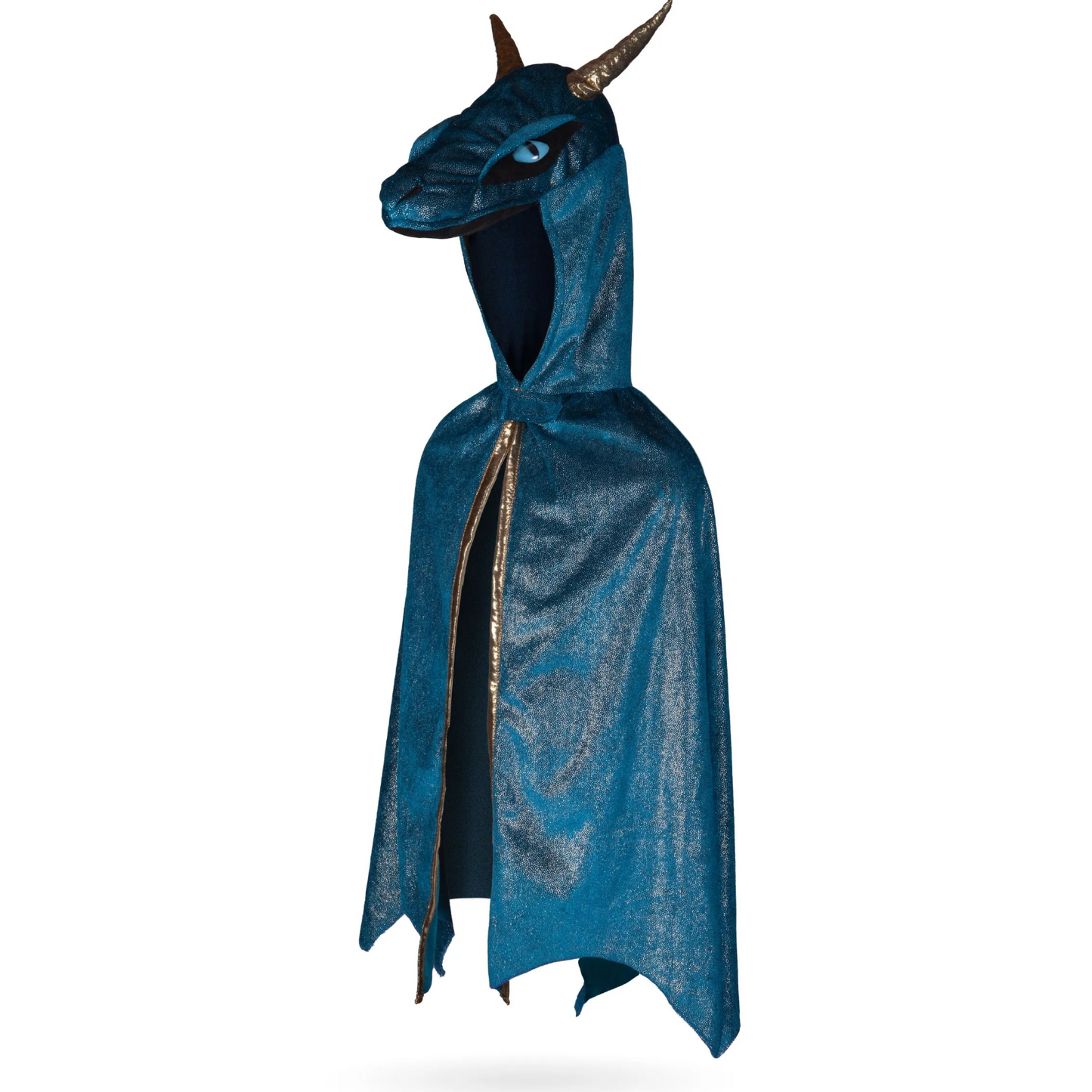 Starry Night Dragon Costume Cape For Kids 7-8
