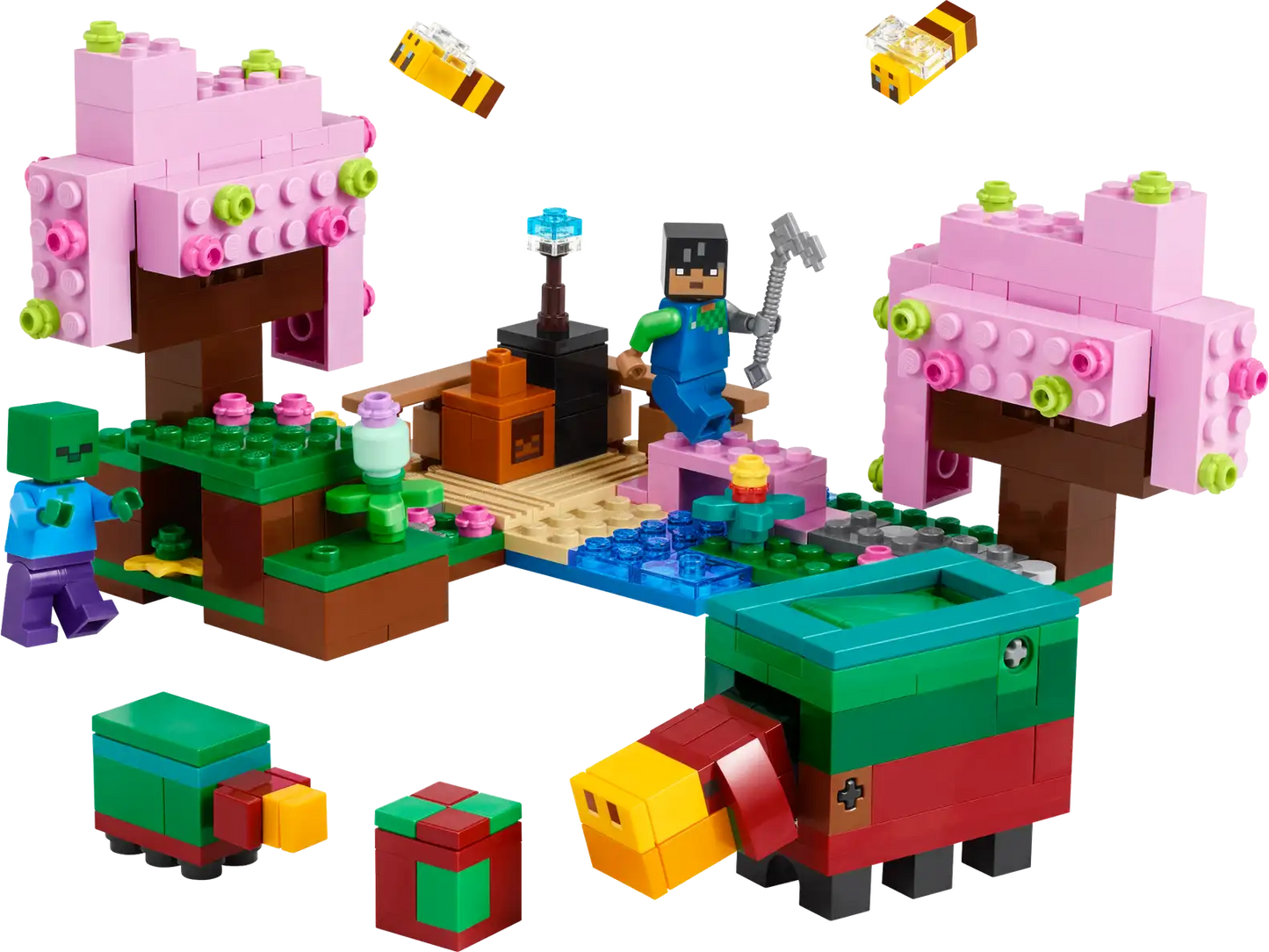 LEGO® Minecraft® The Cherry Blossom Garden 21260