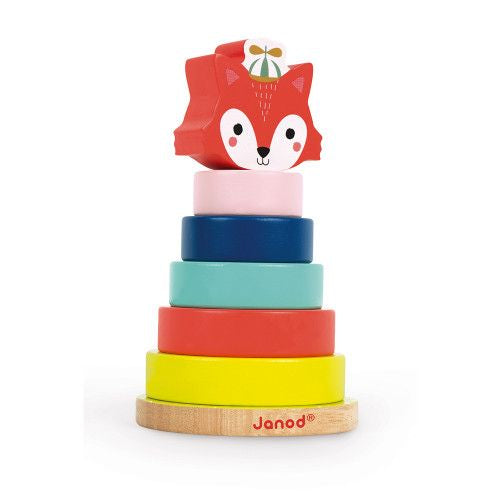 Baby Forest Fox Stacker (wood)