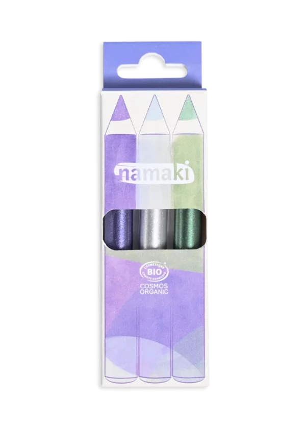 Namaki Glitter Make-up Pencils Moonlight Set of 3