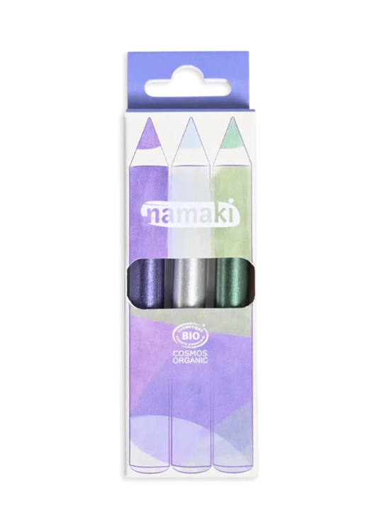 Namaki Glitter Make-up Pencils Moonlight Set of 3