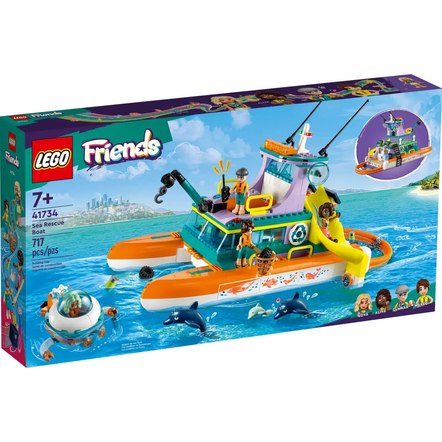 LEGO® Friends Sea Rescue Boat 41734