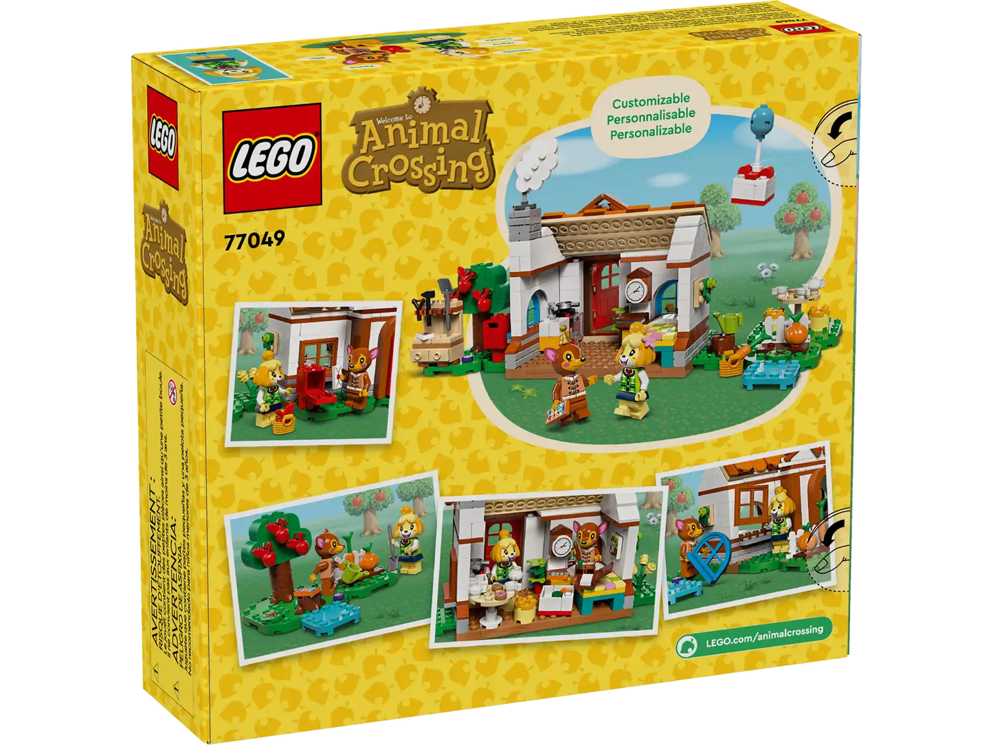 LEGO Animal Crossing Isabelle’s House Visit 77049