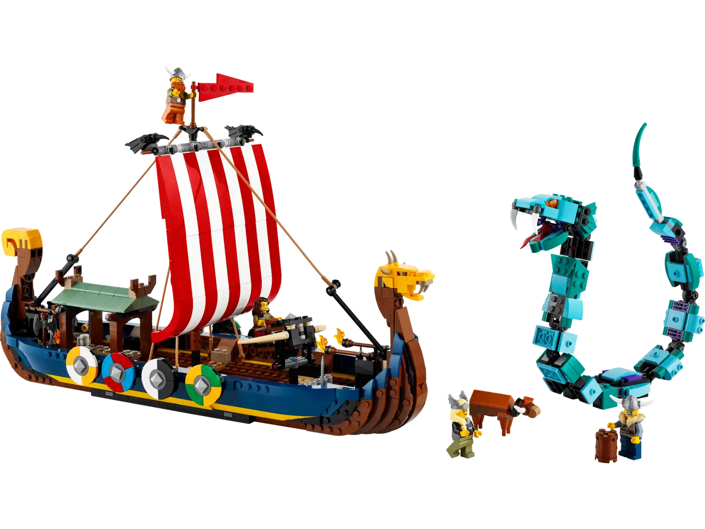 LEGO® Creator 3in1 Viking Ship and the Midgard Serpent 31132