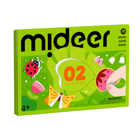 Level Up Brain Gamebook - Let's Stick Level 2, Mideer