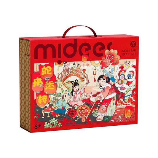 New Year Craft Set - Fortune Turns, Mideer