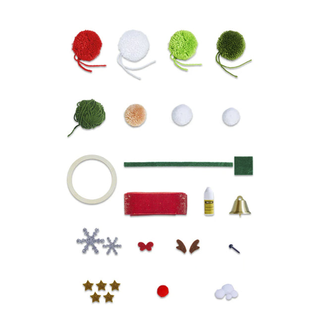DIY Christmas wreath, Mideer