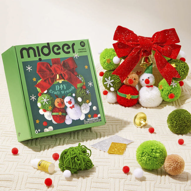 DIY Christmas wreath, Mideer