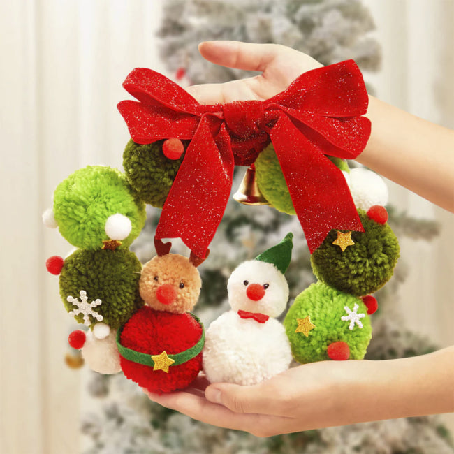 DIY Christmas wreath, Mideer