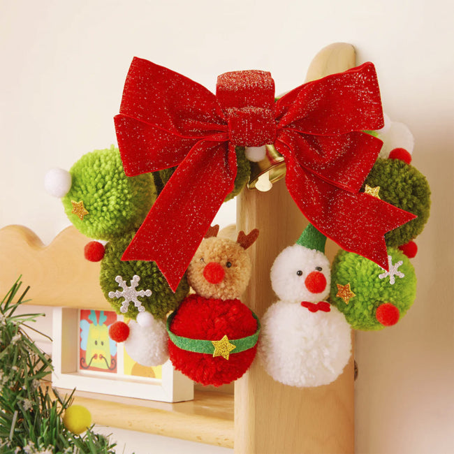 DIY Christmas wreath, Mideer
