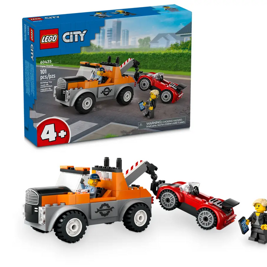 LEGO City Tow Truck and Sports Car Repair 60435