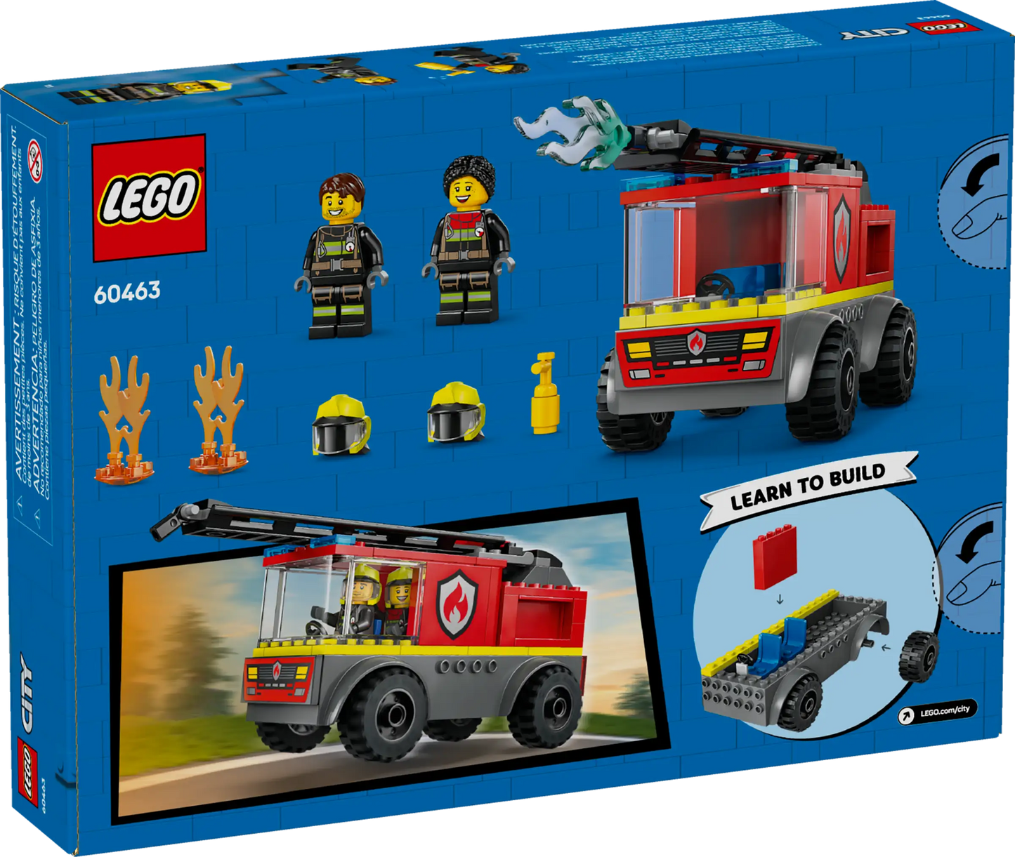 LEGO City Fire Ladder Truck 60463
