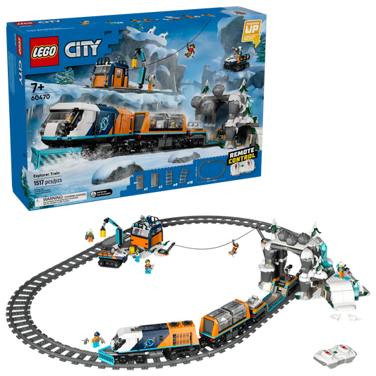 Explorers’ Arctic Polar Express Train 60470, LEGO City