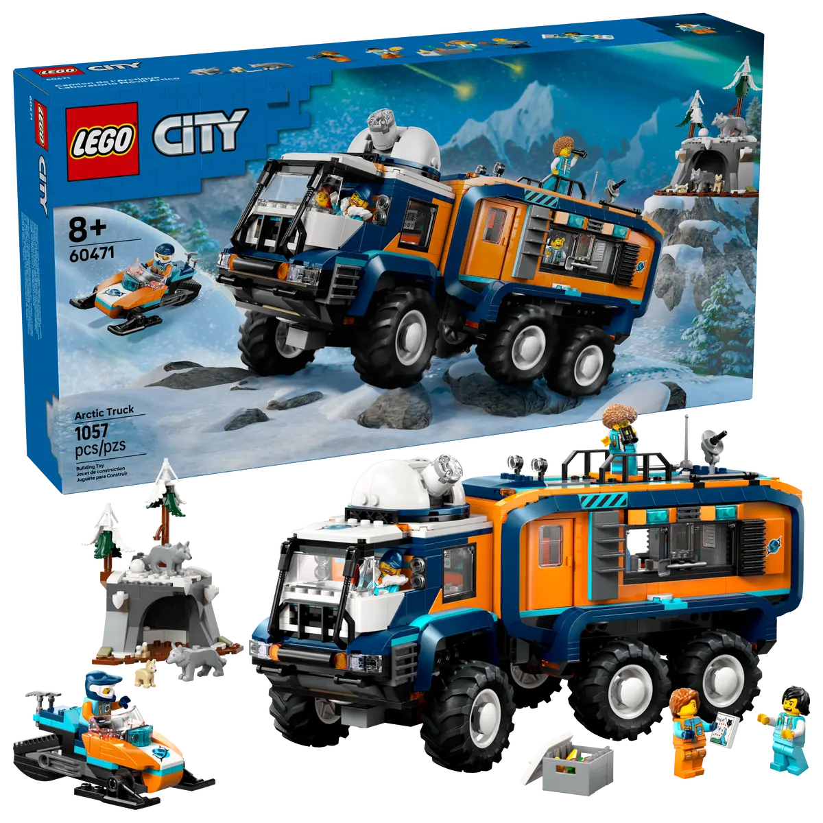 LEGO City Arctic Explorer Science Lab Truck 60471