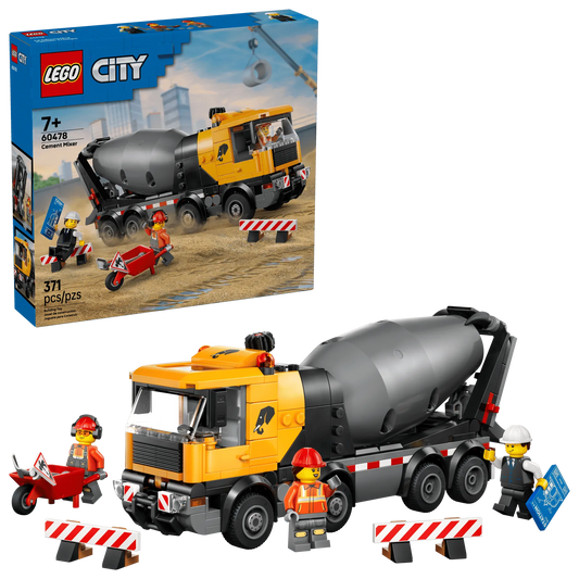Cement Mixer 60478, Lego City