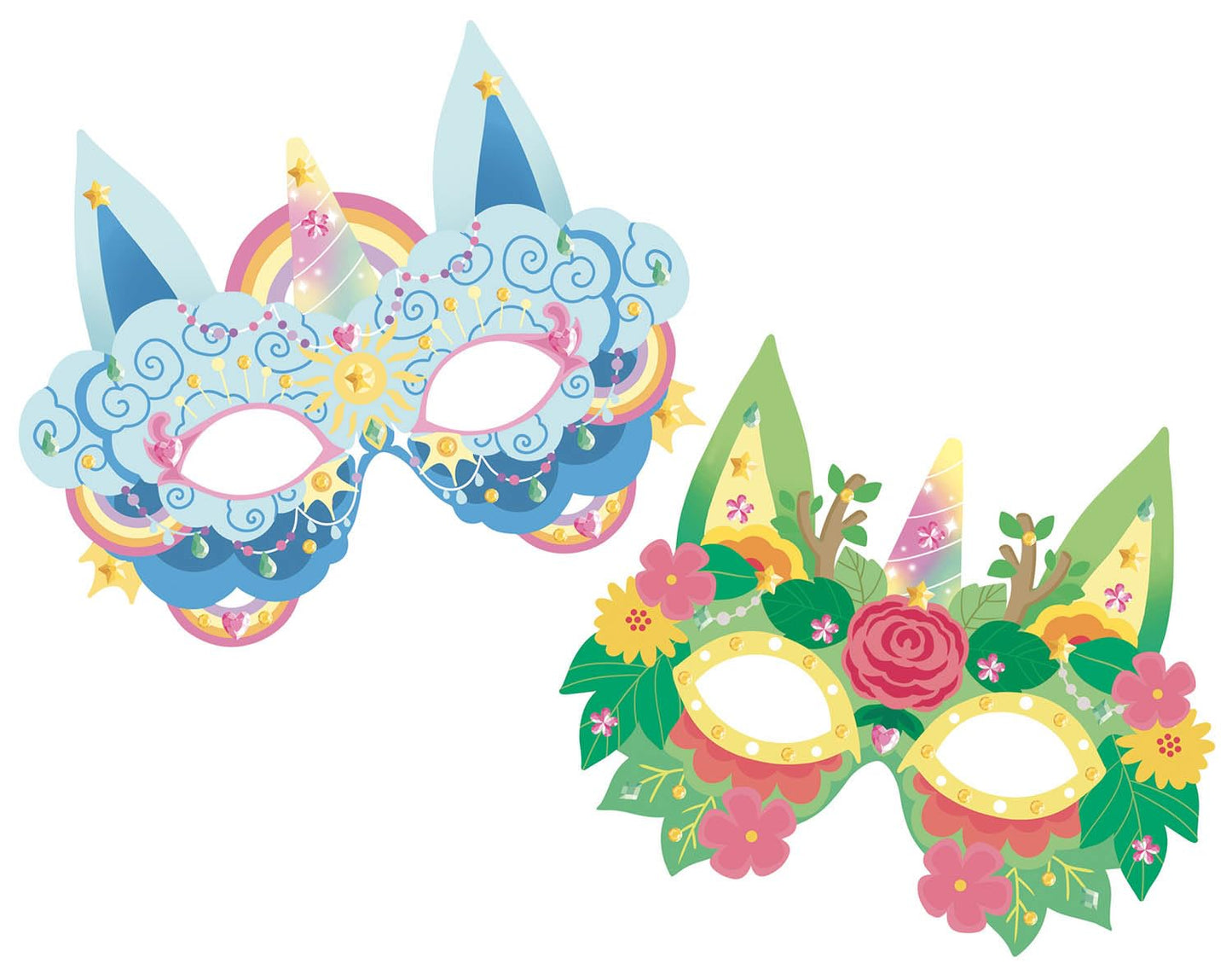 My Activity Pouch - Unicorn Mask and Tattoos, AUZOU