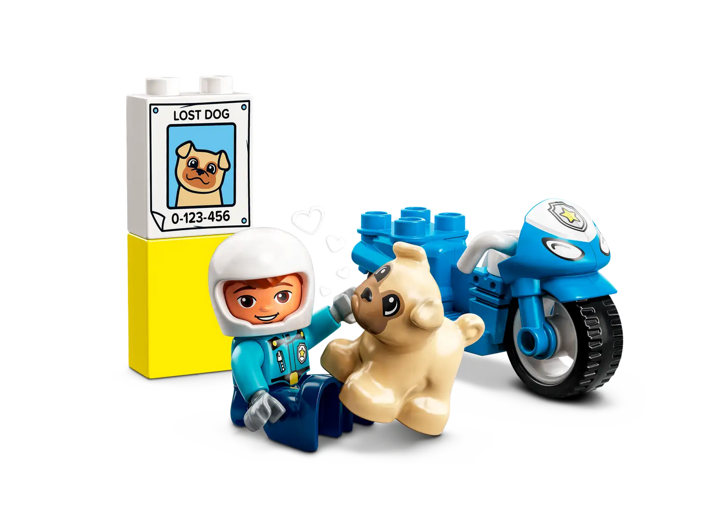 LEGO DUPLO Rescue Police Motorcycle 10967