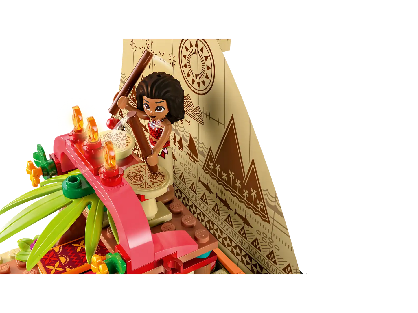 LEGO® ǀ Disney Moana’s Wayfinding Boat 43210