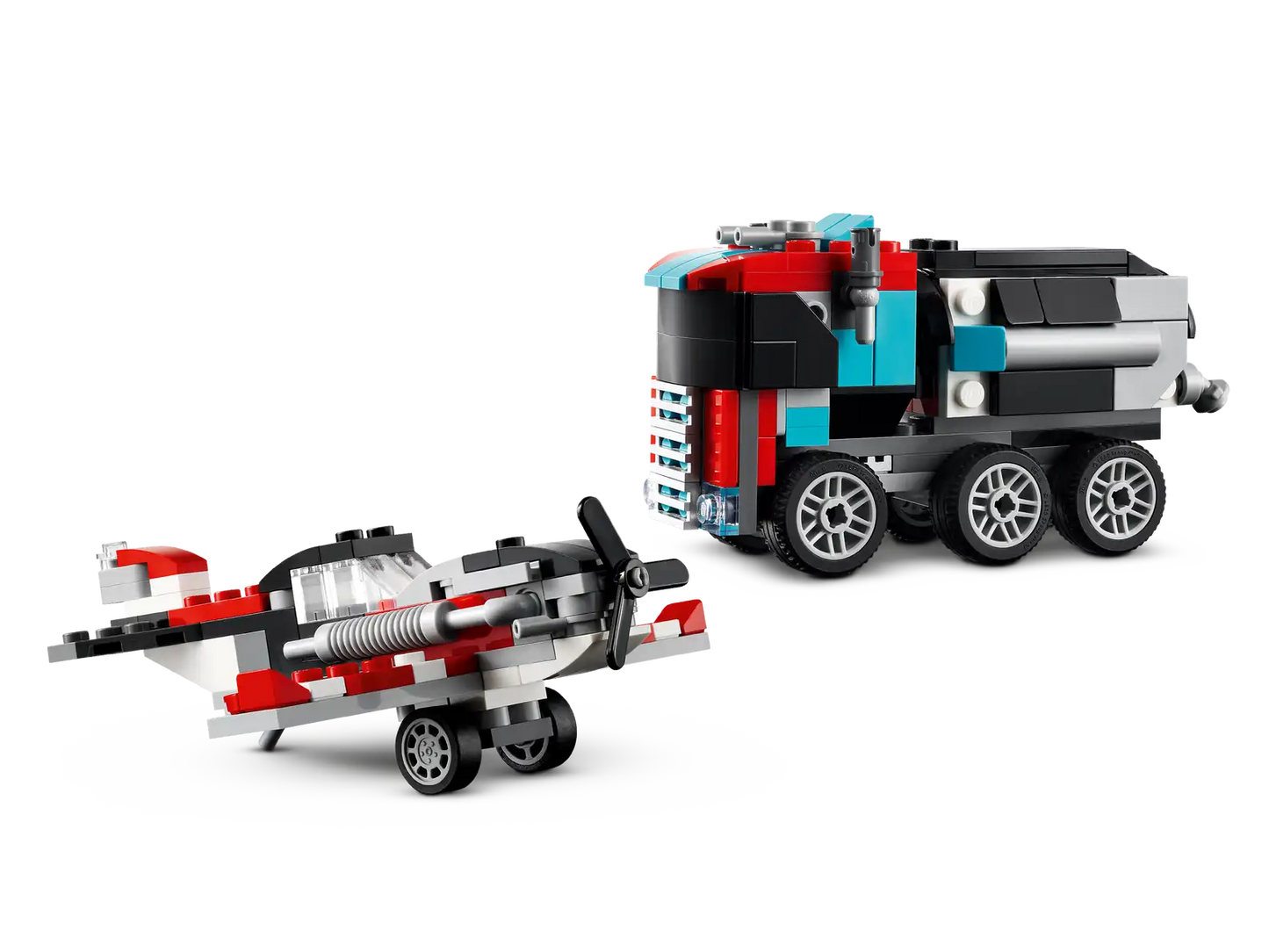 LEGO® Creator Flatbed Truck with Helicopter 31146