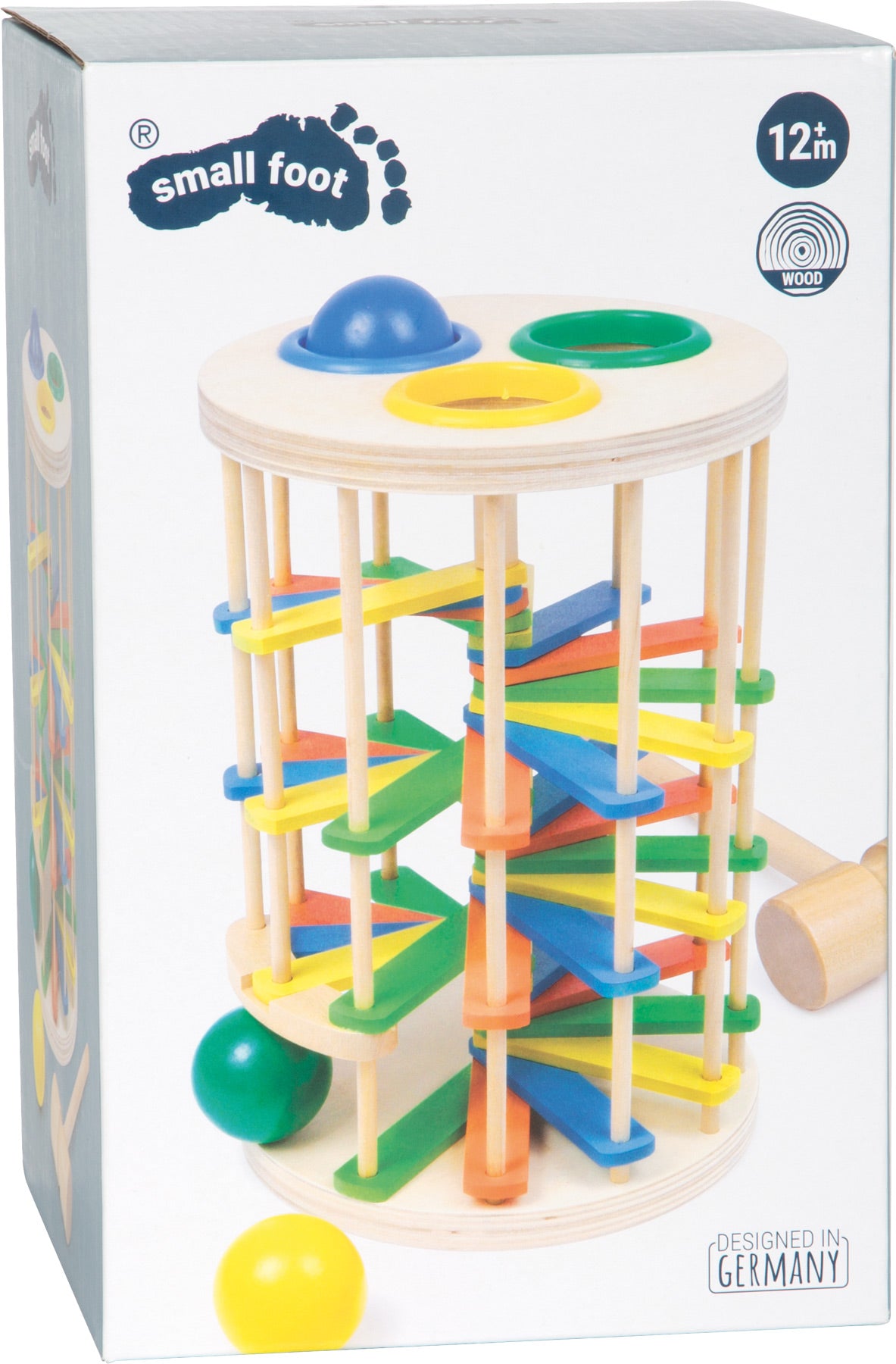 Knocking ball tower XL, Small foot
