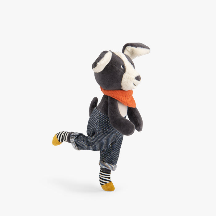 Puce the Dog Plush Toy for 1+: Puce & Pilou, Moulin Roty