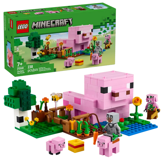 The Baby Pig House 21268, LEGO Minecraft