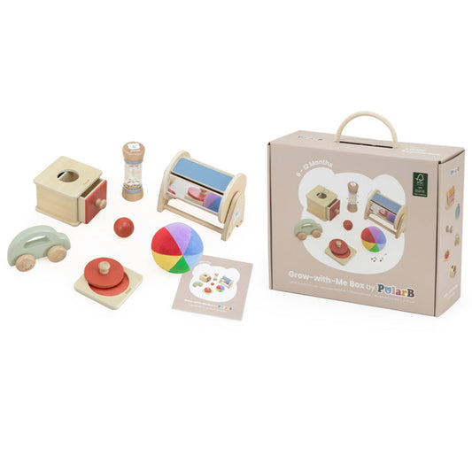PolarB Grow-with-Me Box Little Explorers 6-12m, Viga