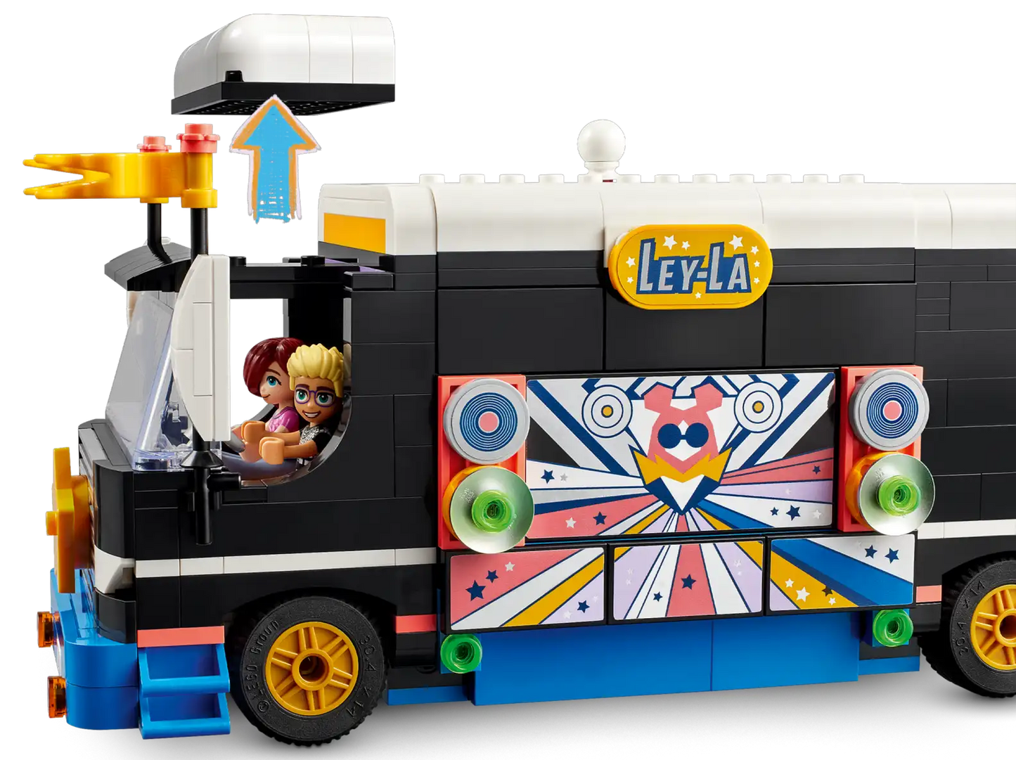 LEGO® Friends Pop Star Music Tour Bus toy playset 42619