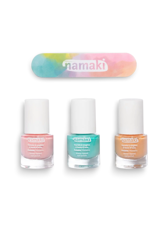 Water-based Nail Polishes - Set of 3
Pink Summer Delights