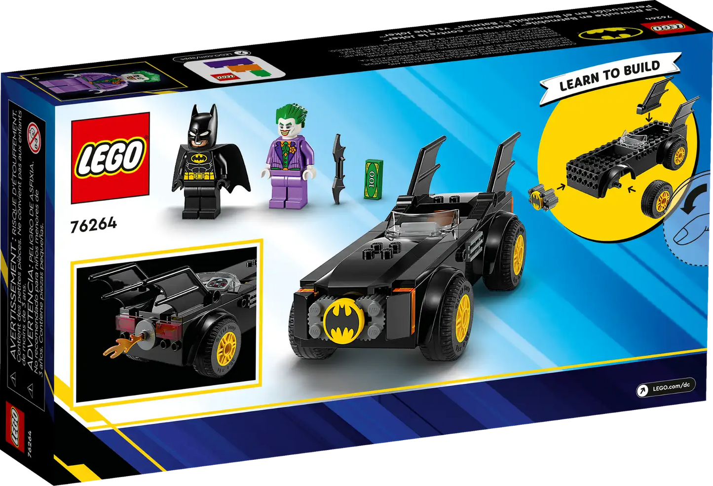 LEGO® DC Batmobile™ Pursuit: Batman™ vs. The Joker™ 76264