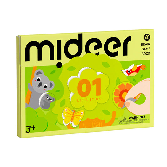 Level Up Brain Gamebook - Let's Stick Level 1, Mideer