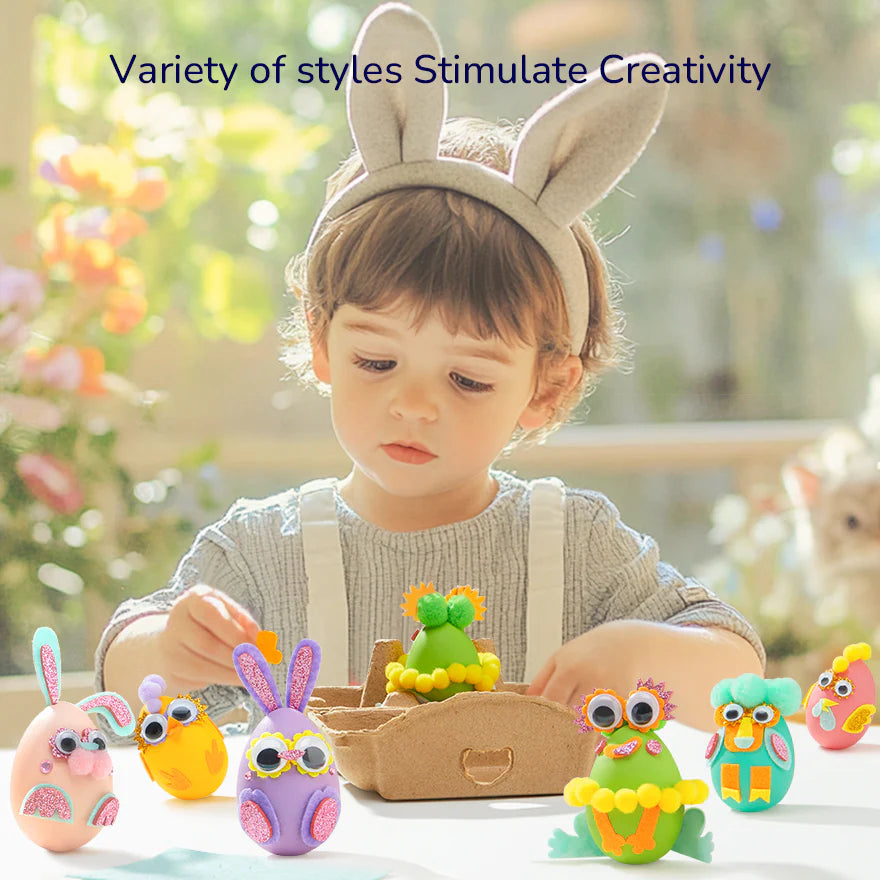 Easter Egg Craft Kit, for Kids 3+