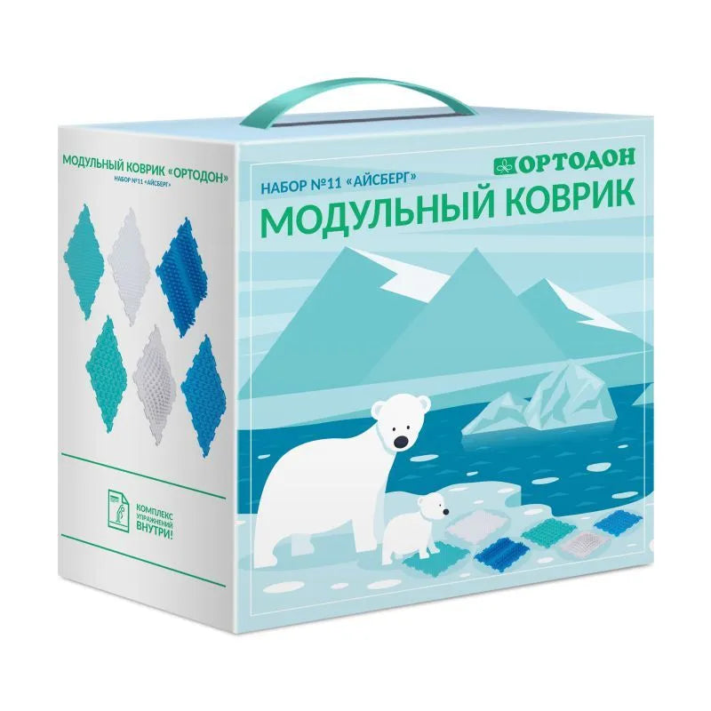 ICEBERG (6PCS), SET OF ORTHOPEDIC MATS