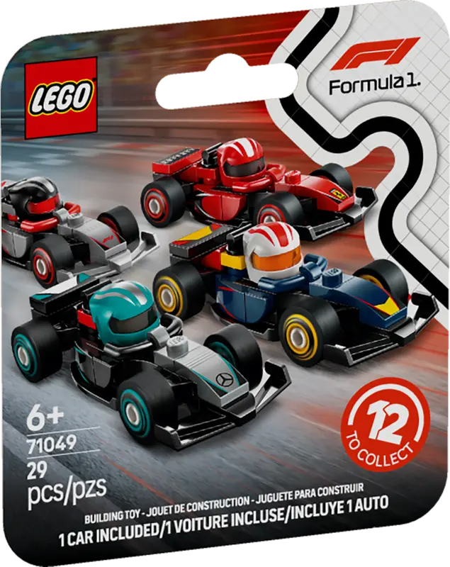 LEGO® F1® Collectible Race Cars 71049