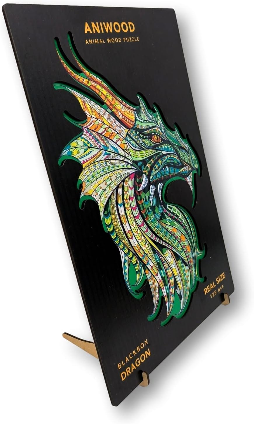 Puzzle Aniwood Dragón, M