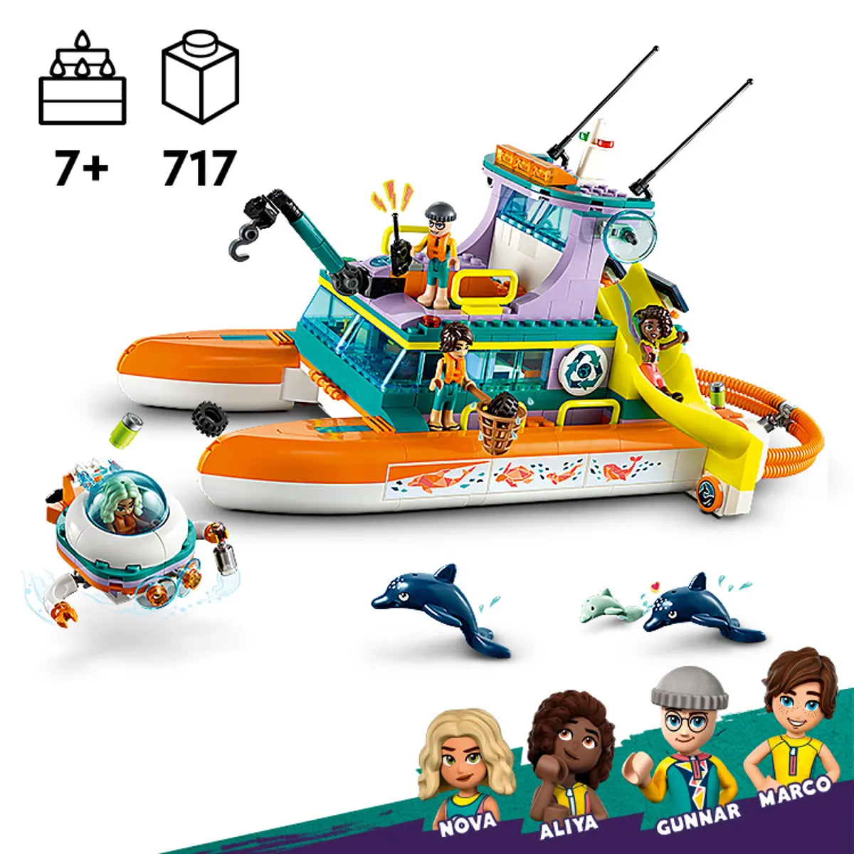 LEGO® Friends Sea Rescue Boat 41734