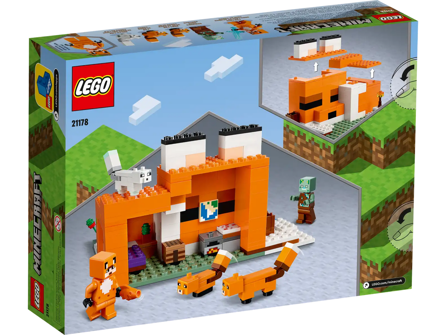 LEGO® Minecraft® The Fox Lodge 21178