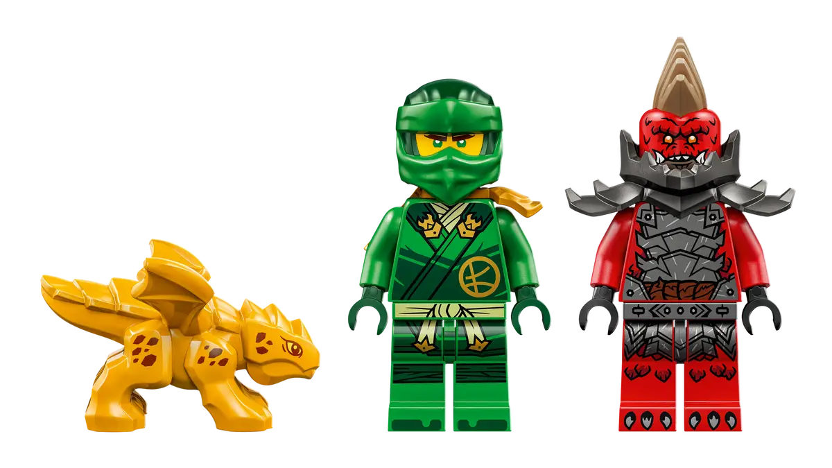 LEGO Ninjago: Lloyd's Green Forest Dragon 71829