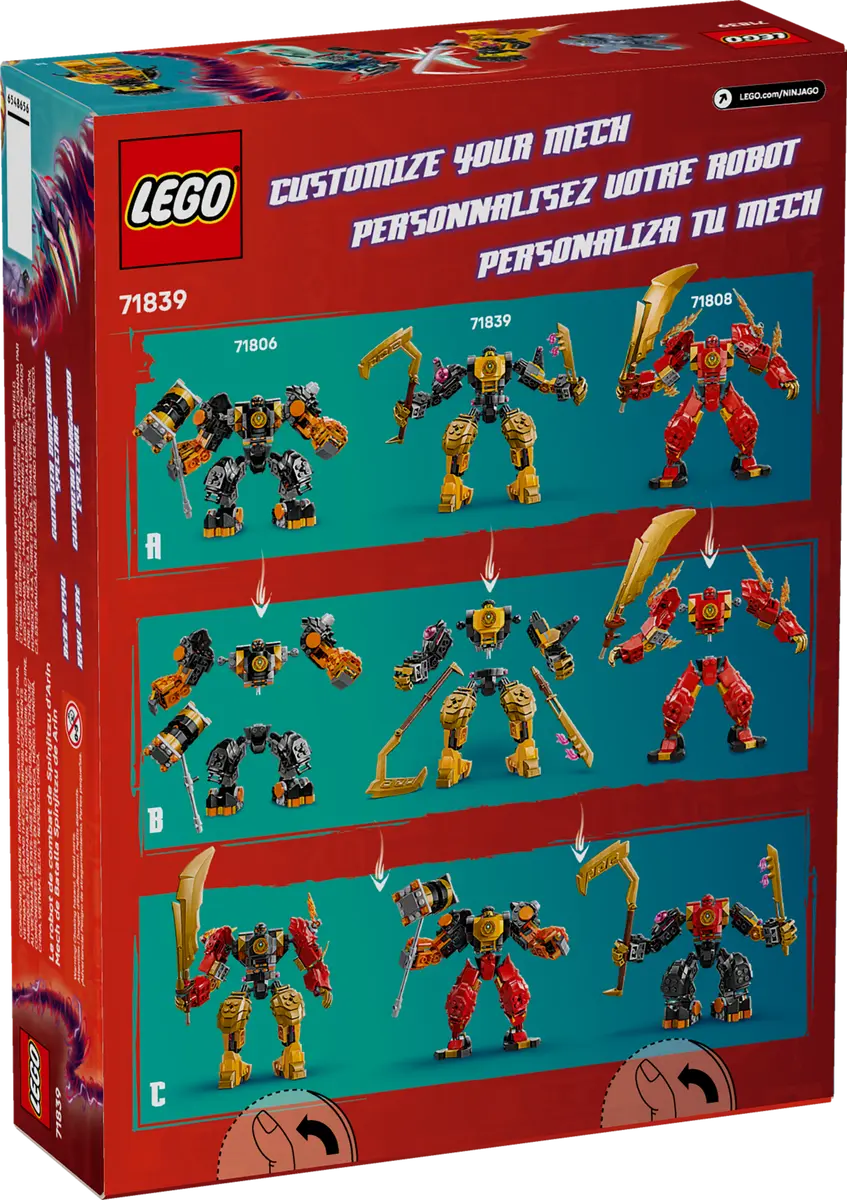 Arin's Spinjitzu Battle Mech 71839, Lego Ninjago
