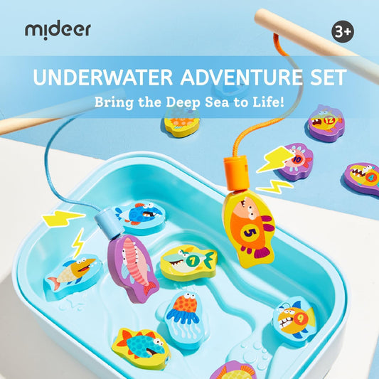 Magnetic Fishing Toy - Ocean Fishing Expedition, Mideer