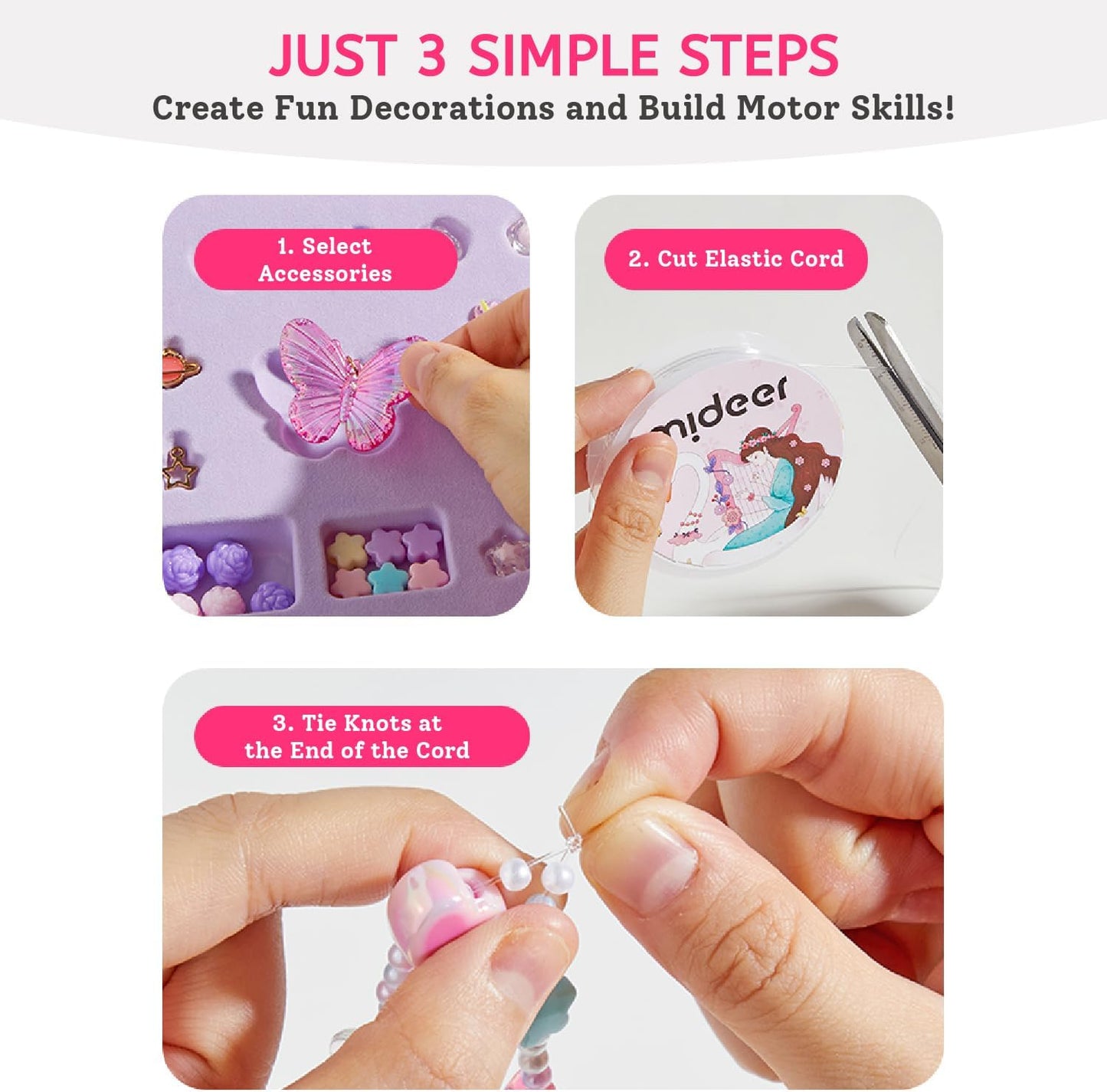 Charm Bracelet Making Kit, Mideer