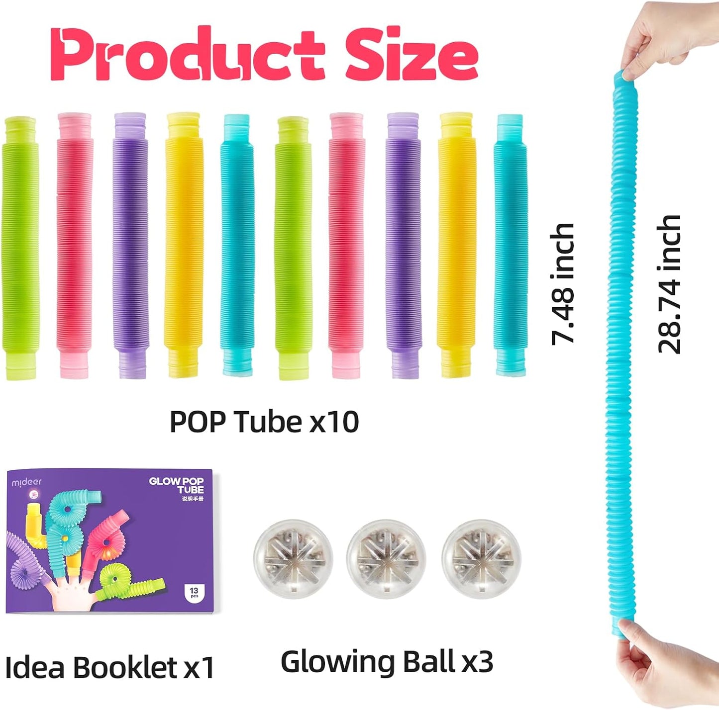 Glow Pop Tube, Mideer