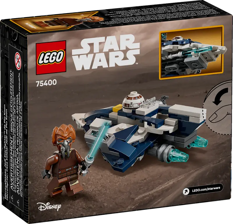 LEGO Star Wars Plo Koon’s Jedi Starfighter Microfighter 75400