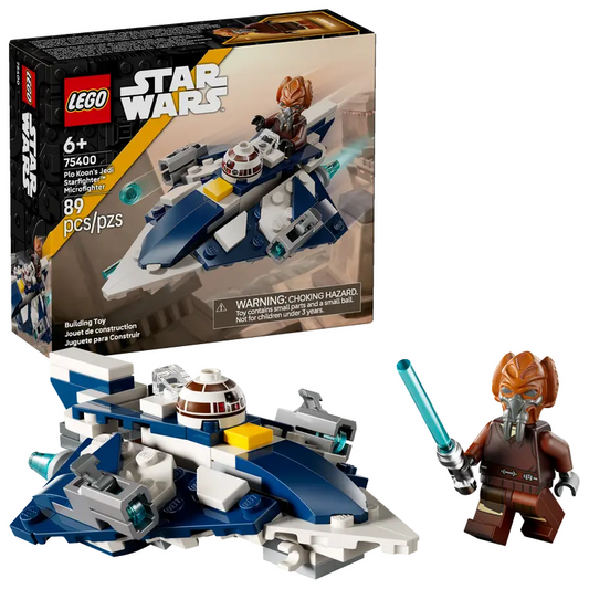LEGO Star Wars Plo Koon’s Jedi Starfighter Microfighter 75400