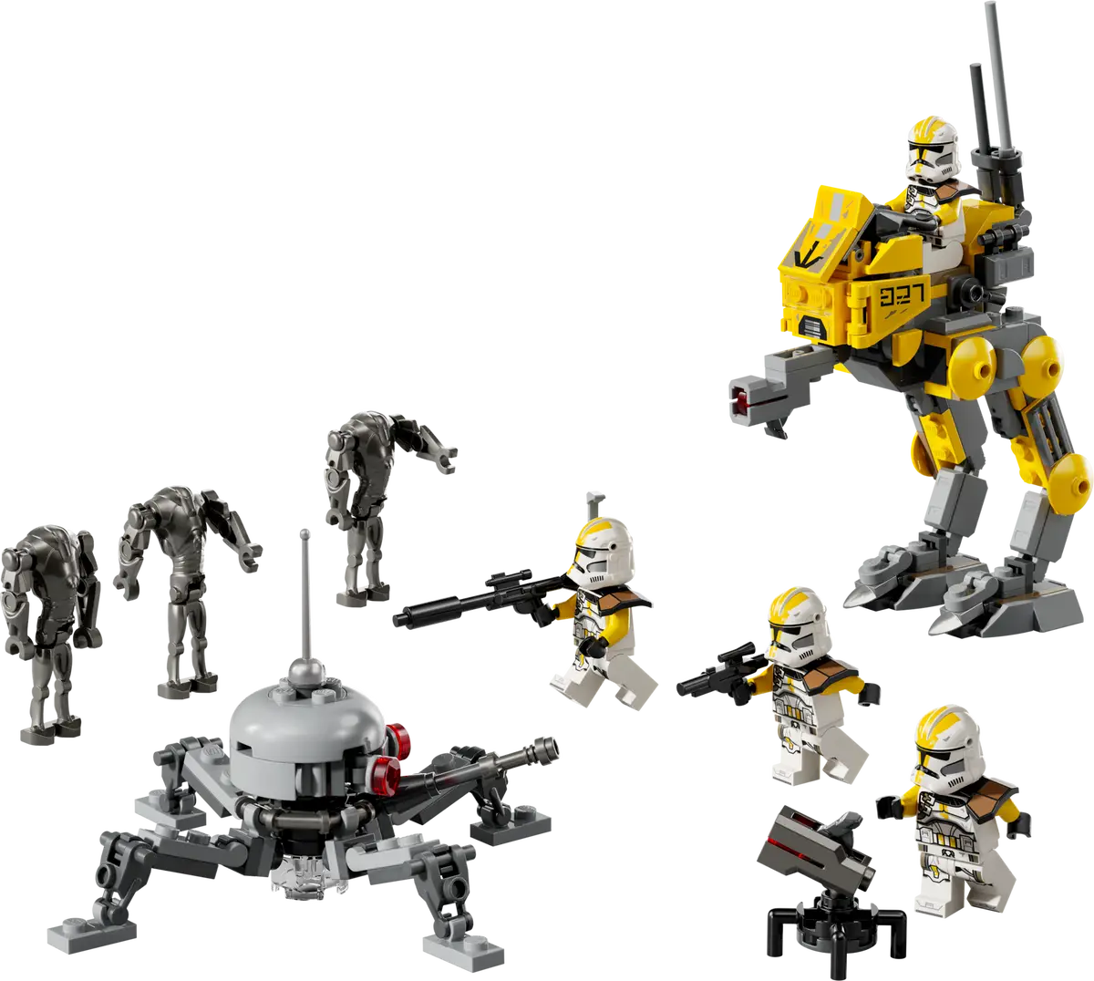 LEGO Star Wars: 327th Star Corps Clone Troopers™ Battle Pack 75431