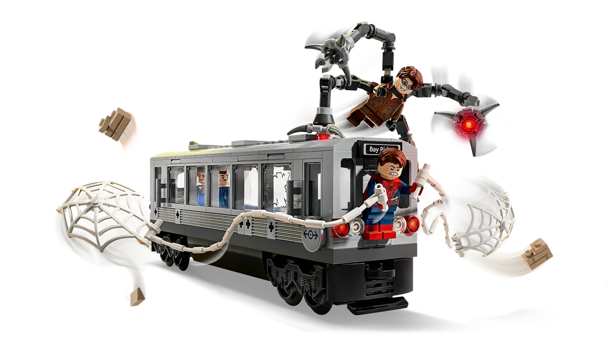 LEGO: Spider-Man vs. Doc Ock Subway Train Scene 76321