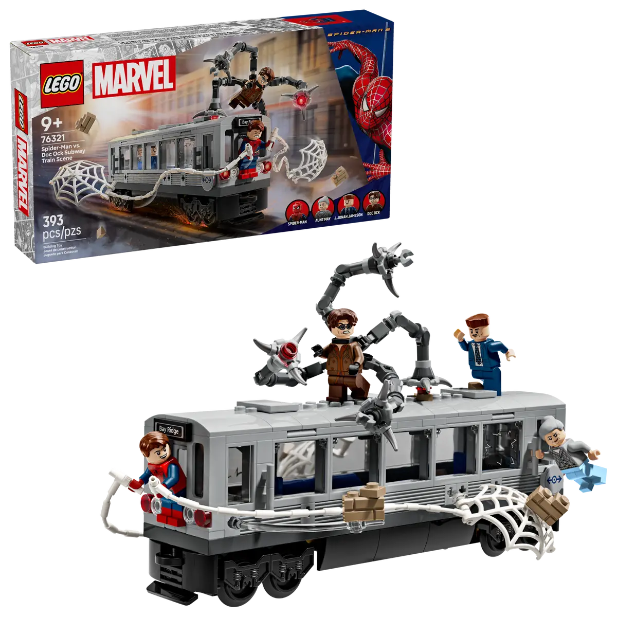 LEGO: Spider-Man vs. Doc Ock Subway Train Scene 76321