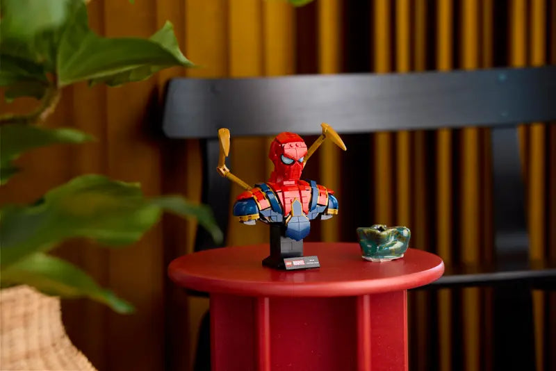 LEGO Marvel Iron Spider‑Man Bust 76326