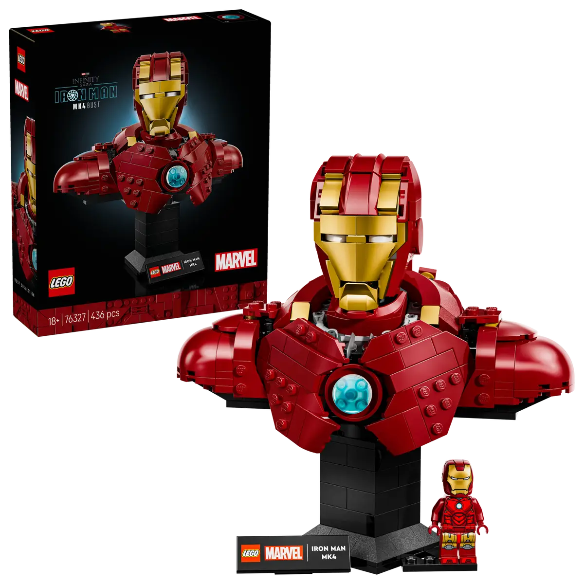 Iron Man MK4 Bust, LEGO Marvel