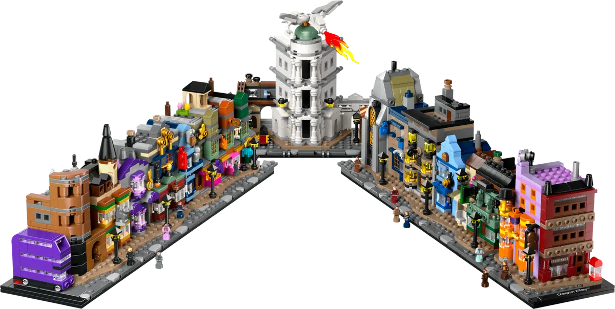 Diagon Alley Wizarding Shops 76444, LEGO Harry Potter